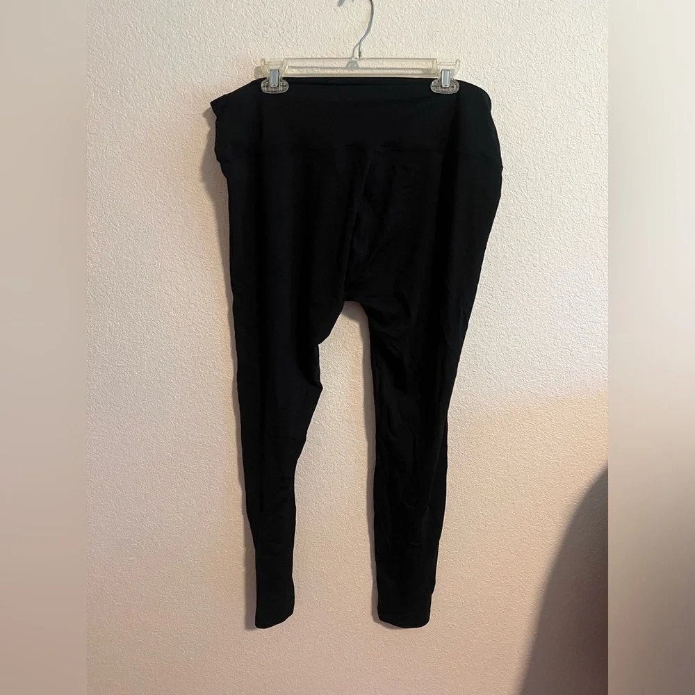 Wool& Summit Black Merino Wool Leggings - Picture 4 of 9